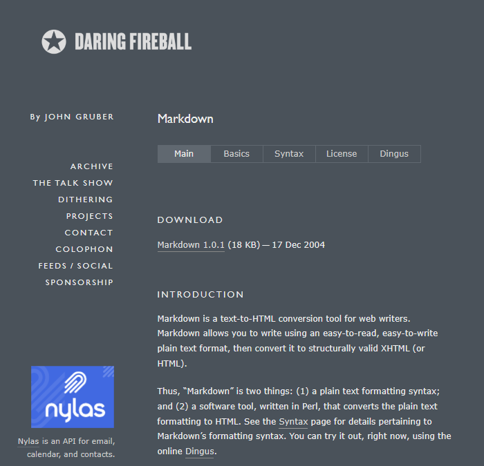 编辑技能：使用 Markdown 标记语言仅仅靠键盘也能完成排版，鼠标兄弟可以一边歇着了